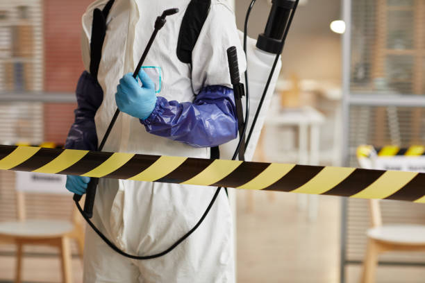 Professional Biohazard technician working in Osceola, WI